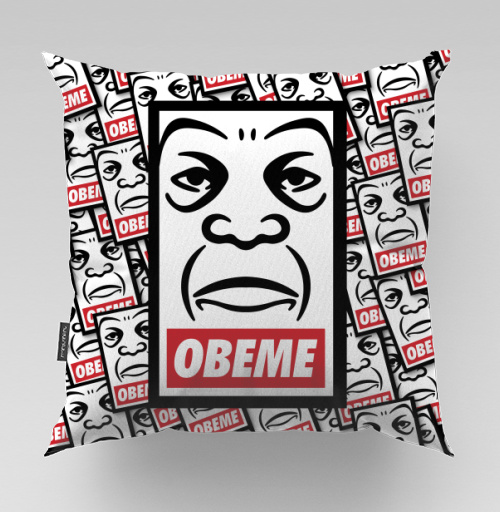 Фотография футболки Машап OBEME – Ироничный Стрит-Арт Постер