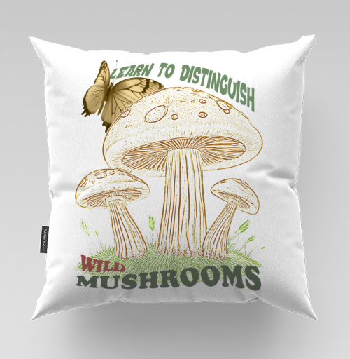 Фотография футболки Учись отличать дикие грибы Learn To Distinguish Wild Mushrooms