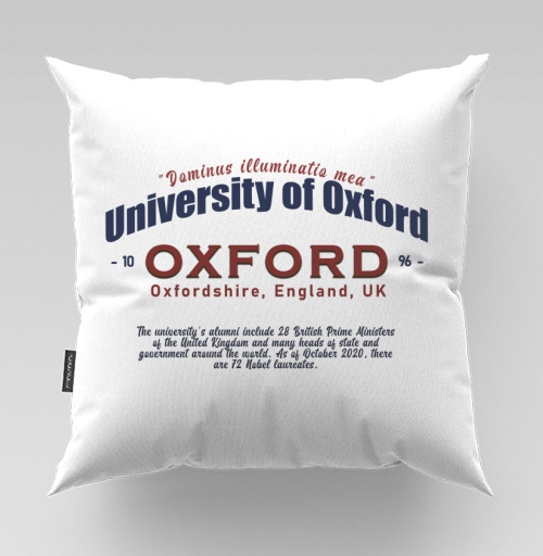 Фотография футболки University of Oxford академический престиж и интеллектуальный вес