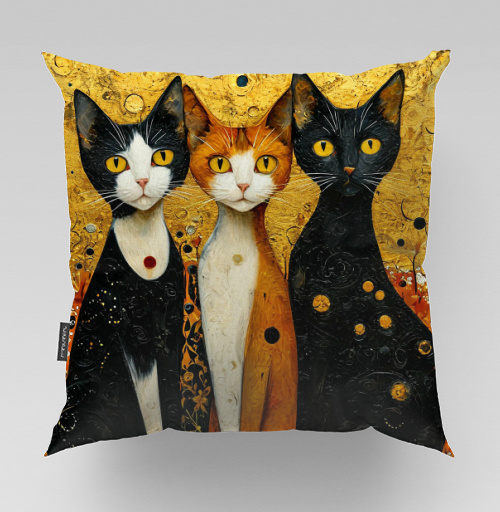Фотография футболки Коты в живописи