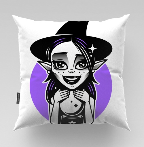 Фотография футболки Милая ведьма магия юная Гадалка / Cute witch magic young Fortune teller