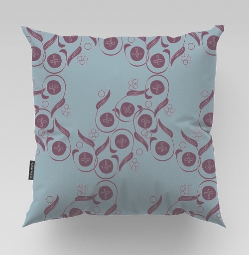 Фотография футболки Изящный винтажный растительный орнамент Floral Pattern / Цветочный узор