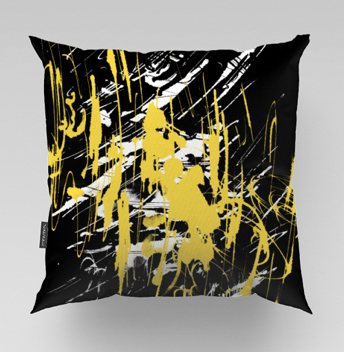 Фотография футболки Abstract golden splashes / Золотые брызги краски фон абстракция яркая