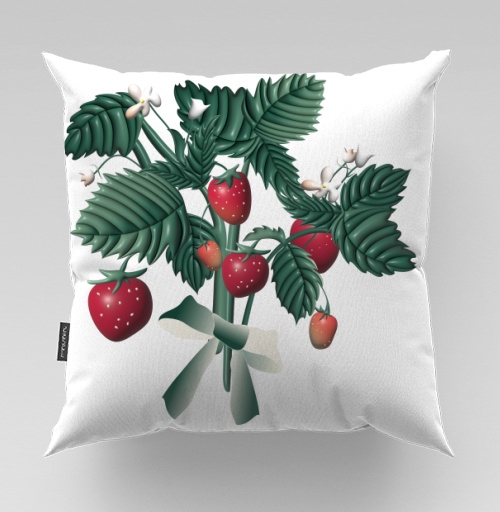 Фотография футболки Strawberry Bouquet Berries Summer / Клубничный Букет Ягоды Лето