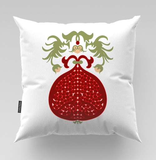 Фотография футболки Royal Pomegranate Fruit Ornament / Королевский гранат декоративный элемент узора