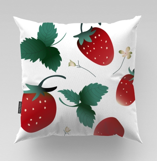 Фотография футболки Fresh Red Sweet Berries Strawberry Garden – Садовая клубника