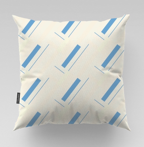 Фотография футболки Blue Milk Pattern / Стильный голубой молочный паттерн пакеты молока