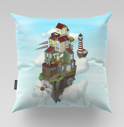 Фотография футболки Flying house
