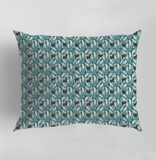 Фотография футболки Abstract pattern of shells / Абстрактный узор из ракушек