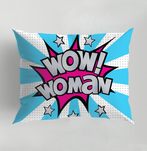 Фотография футболки WOW! woman — сила женской энергии ярко и смело