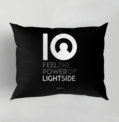 Фотография футболки FEEL THE POWER OF LIGHT SIDE / ПОЧУВСТВУЙ СИЛУ СВЕТЛОЙ СТОРОНЫ