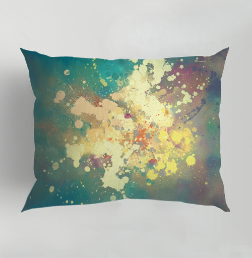 Фотография футболки Splash watercolor / Акварельные брызги