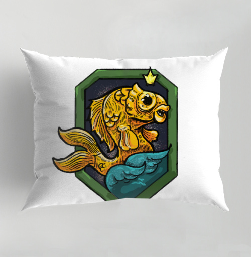 Фотография футболки Золотая Рыба Королева Над Волнами