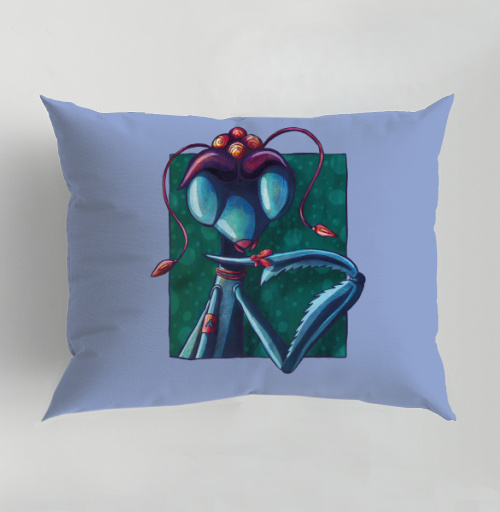 Фотография футболки Элегантный богомол — образ стильной аристократки