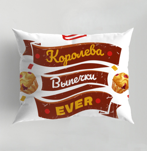 Фотография футболки Королева Выпечки с Кексом и Короной для Всех