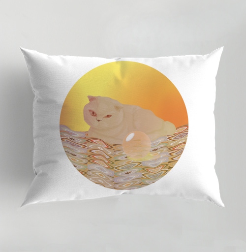 Фотография футболки Majestic Cat Seer / Величественный Кот Провидец за мистической сферой