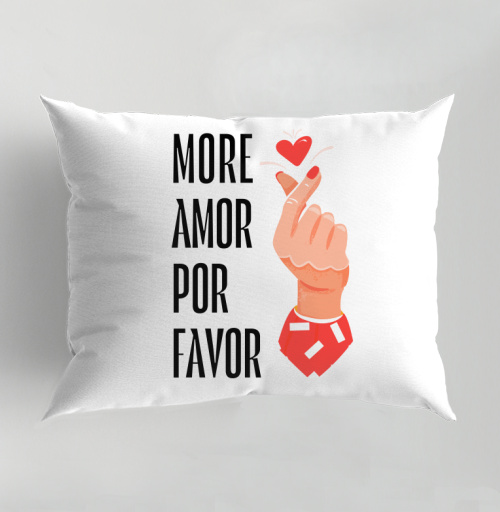Фотография футболки Hand heart More Amor / Рука с сердцем жест корейское сердечко