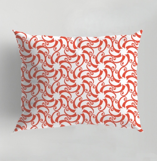 Фотография футболки Dynamic Rotating Coral Swirls Patterns Вращающиеся коралловые завитки узоры