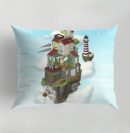 Фотография футболки Flying house