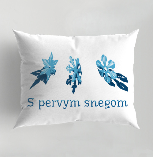 Фотография футболки S pervym snegom