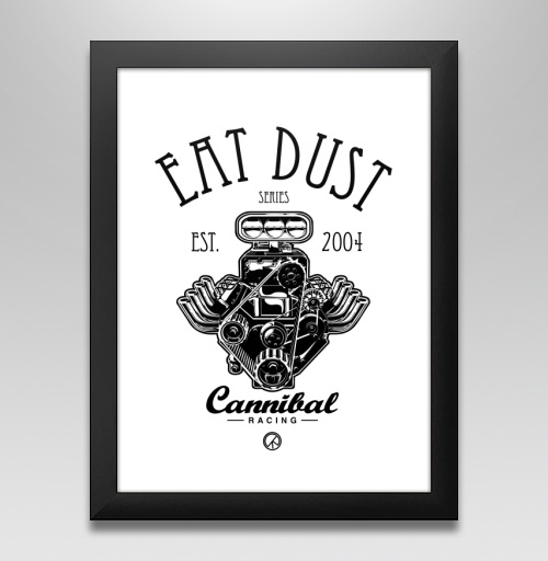 Фотография футболки Двигатель Eat Dust Cannibal Racing 2004