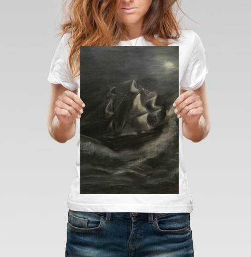 Фотография футболки Морская буря