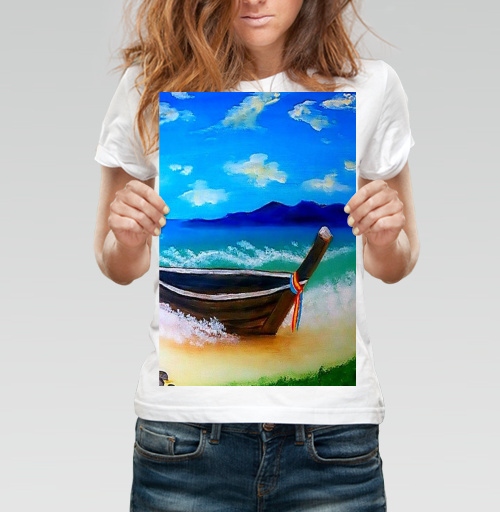 Фотография футболки Эх, море