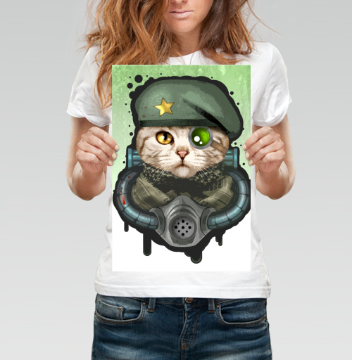Фотография футболки Кот Войны