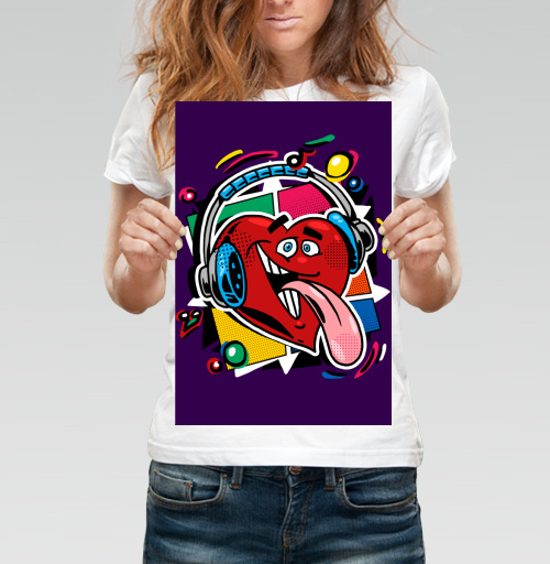 Фотография футболки Музыка в твоем сердце