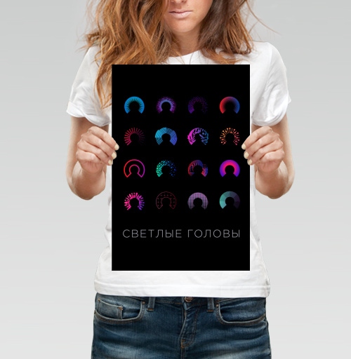Фотография футболки Светлые головы