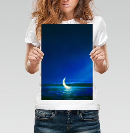 Фотография футболки Moonlight / Лунный свет