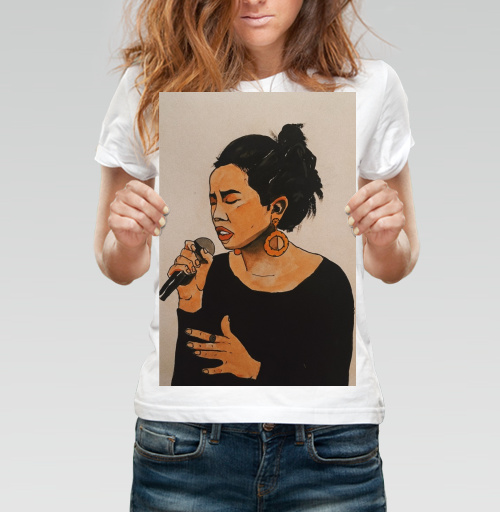 Фотография футболки Singer  / Певица