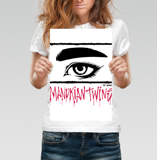 Фотография футболки Manukian Twins Eye  / Глаза близнецов Манукян