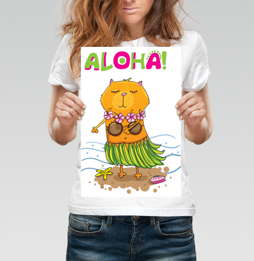 Фотография футболки Aloha! / Алоха!