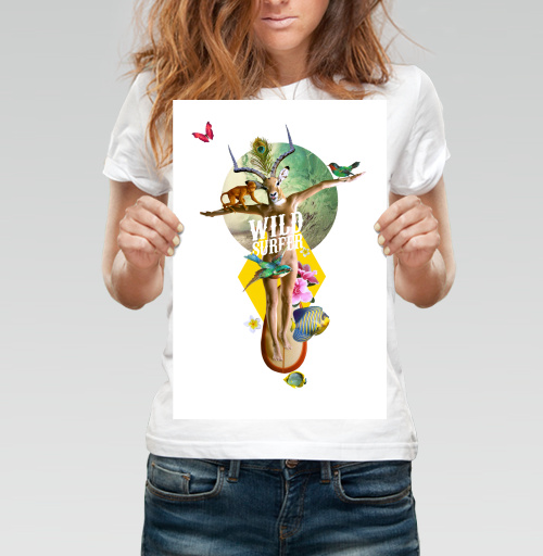 Фотография футболки Wild surfer
