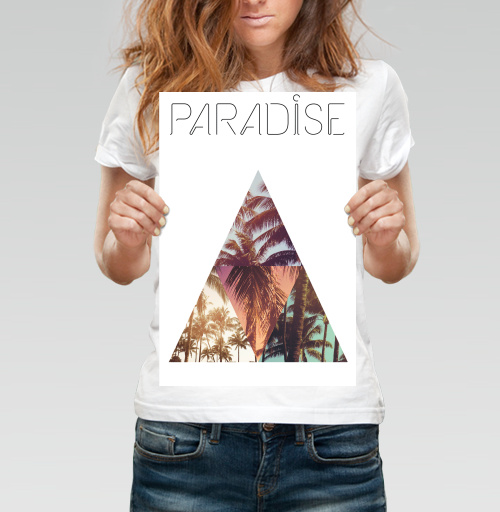 Фотография футболки Paradise