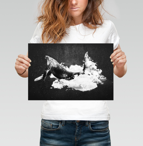 Фотография футболки Черно-белый сон