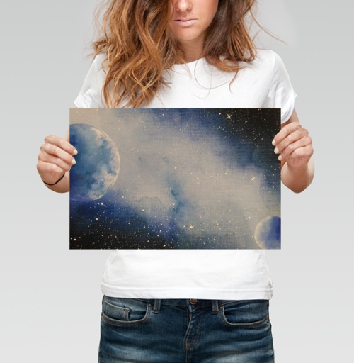 Фотография футболки Голубая бездна