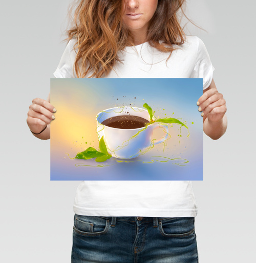 Фотография футболки Чашечка кофеечка