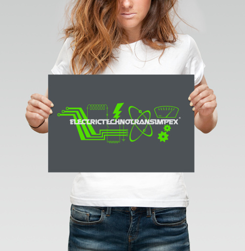 Фотография футболки Логотип электротехнические технологии надежность ELECTRICTECHNOTRANSIMPEX