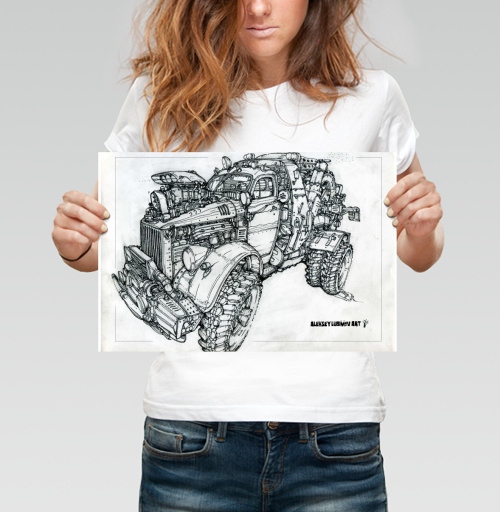 Фотография футболки GAZ / ГАЗ