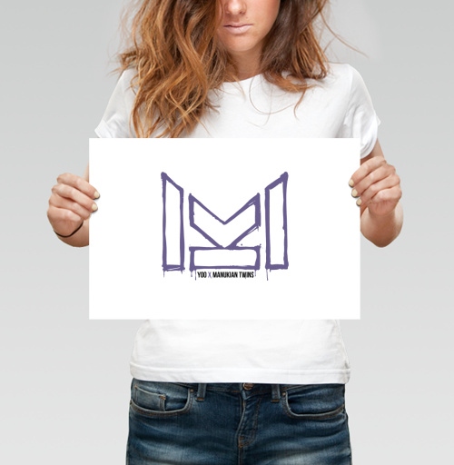 Фотография футболки Manukian Twins Logo / Логотип Манукян Твинс