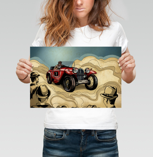 Фотография футболки Legendary car / Легендарный автомобиль