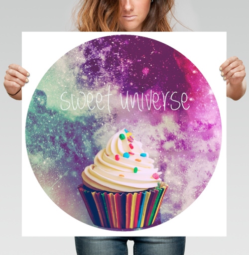 Фотография футболки Sweet galaxy / Сладкая галактика