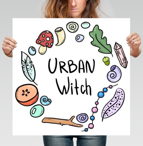 Фотография футболки Urban Witch / Городская ведьма