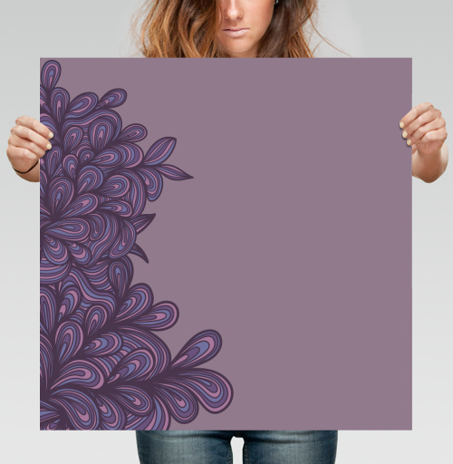 Фотография футболки Purple Swirls