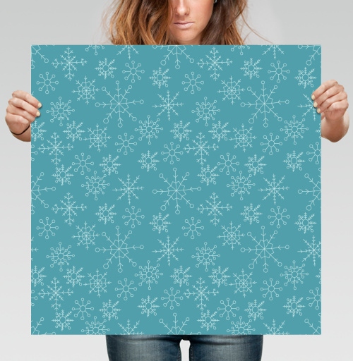 Фотография футболки Snowflakes / Снежинки