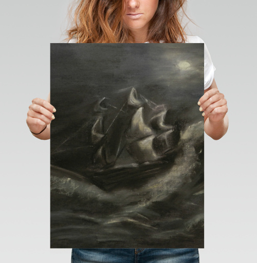 Фотография футболки Морская буря