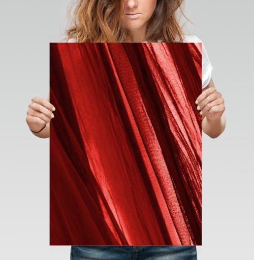Фотография футболки Отпуская. Красная.