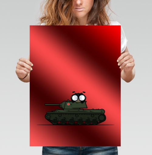 Фотография футболки Танк КВ